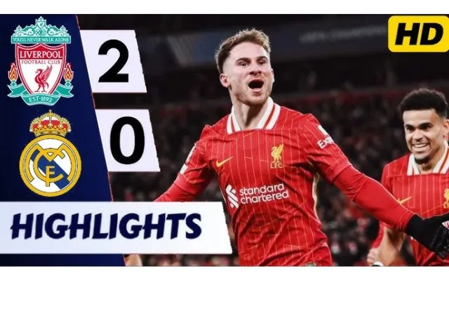 Chơi áp đảo liverpool giành chiến thắng 2-0 trước Real Madrid